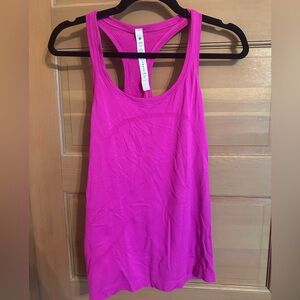lululemon athletica Bright Fuchsia Racerback Tank